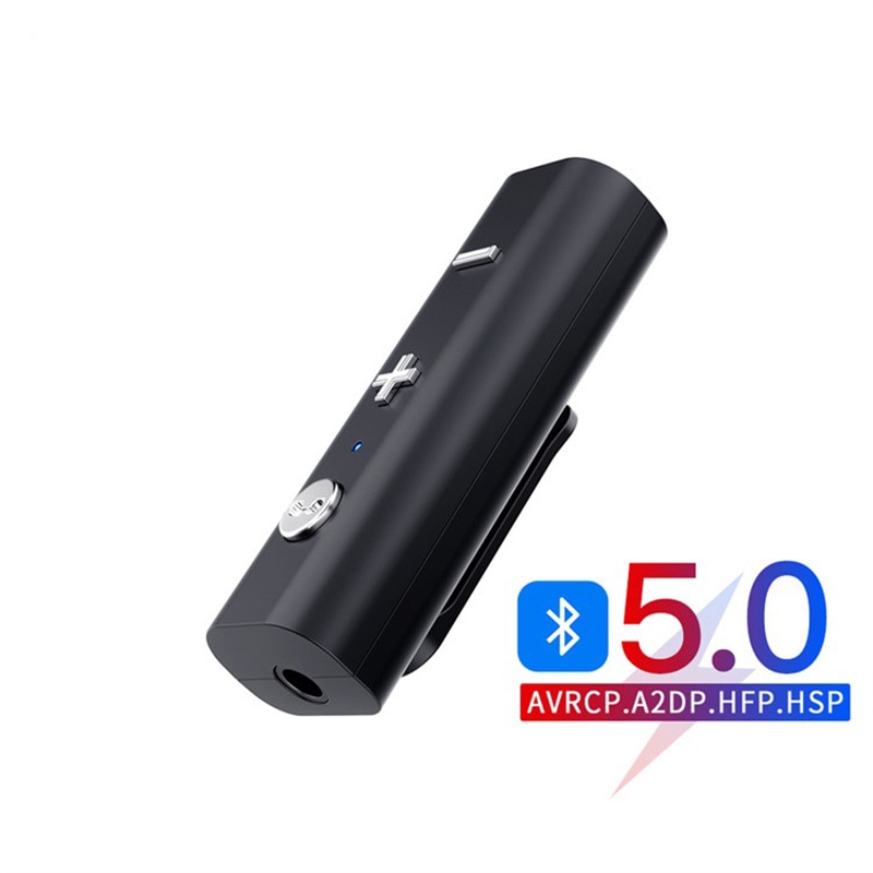 Bluetooth 5.0 Hoofdtelefoon Ontvanger 3.5Mm Jack 3D Surround Draadloze Bluetooth Aux Audio Adapter Hoofdtelefoon Muziek Zender