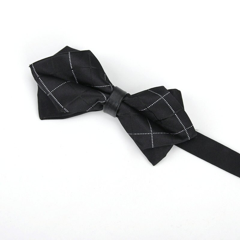 Corbatas de mariposa para hombre, pajarita de para , boda, niños y niñas, a cuadros, lazo rojo y negro, accesorios al por mayor