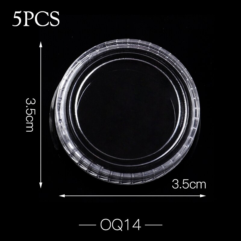 Boîte de rangement vide en plastique multi-tailles pour Nail Art, boîte de rangement pour strass et gemmes, boîte de rangement pour Nail Art, étui pour accessoires de peinture diamant: Q33477