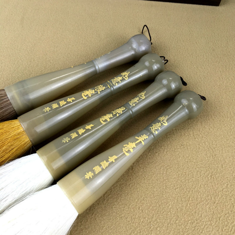 Exquisite Chinese Calligraphy Brush Pen Woolen Hair Hopper-shaped Brush Chinese Painting Brush Chinese Traditional Brush Supply