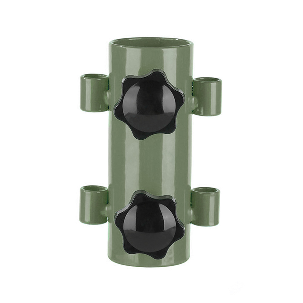 Paraplu Paal Vaste Standaard Verstelbare Tent Luifel Houder Rvs Winddicht Outdoor Voor Wandelen Vissen Tent Accessoires: Army Green