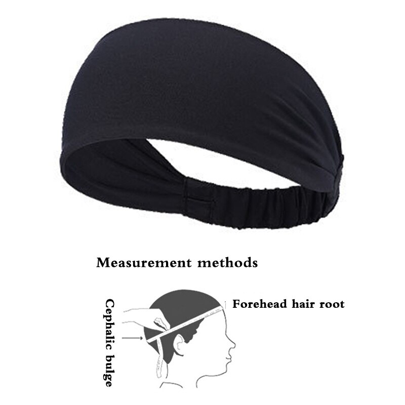 Mannen En Vrouwen Rijden Sport Zweetband Haarband Zweet-Absorberende Yoga Sport Zweetband Sweat-Absorberende Hoofdband