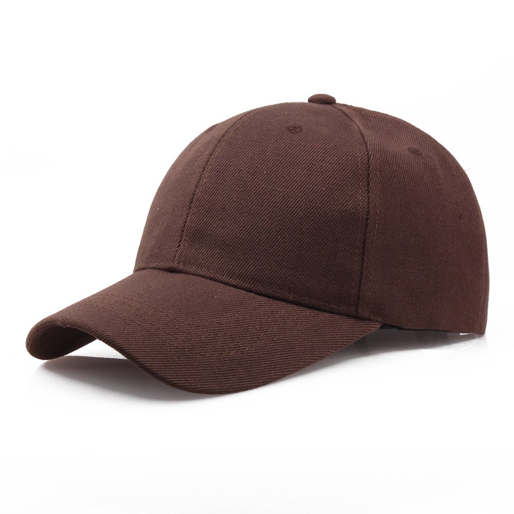 Mærke baseball kasket hat mænd kvinder ensfarvet justerbar solskærm hat far hat trucker hat gorras