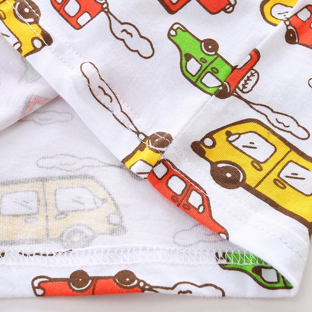 Mudkingdom drenge piger t-shirts kortærmet tegneserie bil mønster toppe til børn
