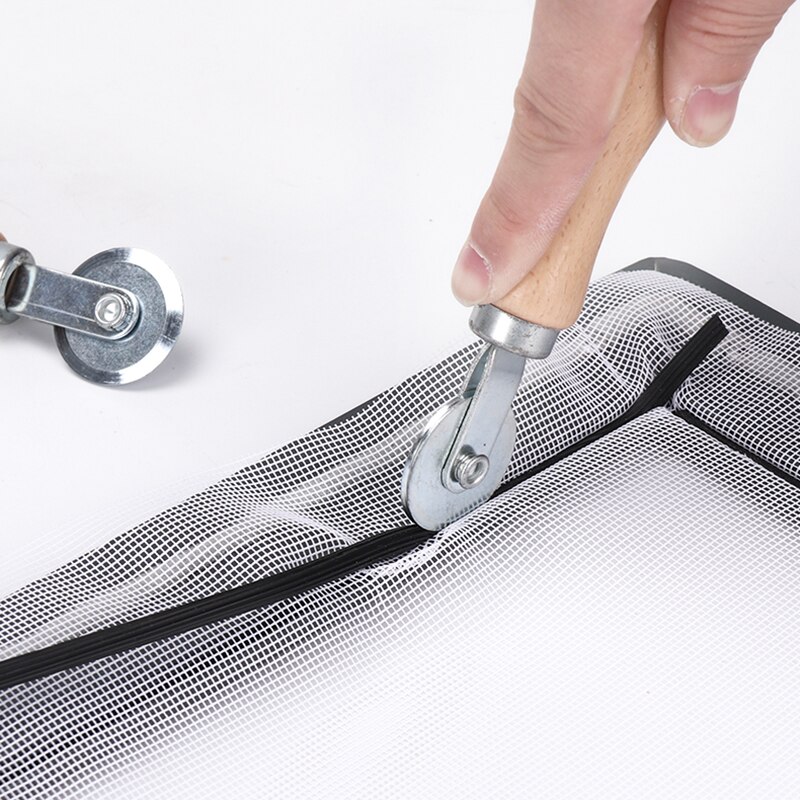 Rulleværktøj til installation af vindues- og dørskærm spline roller og puller hook tool