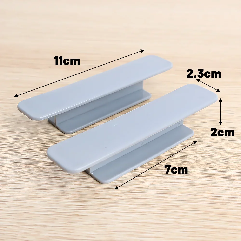 10/2PCS Cabinet Drawer Handle Self-adhesive Door Wardrobe Handle Kitchen Cabinet Window Glass Door Knobs Furniture Hardware Pull