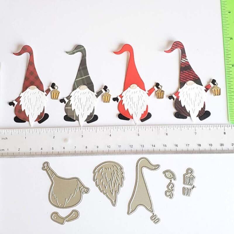 Il taglio del metallo muore il modello di stampini di babbo natale per Scrapbooking di nozze di compleanno di san valentino