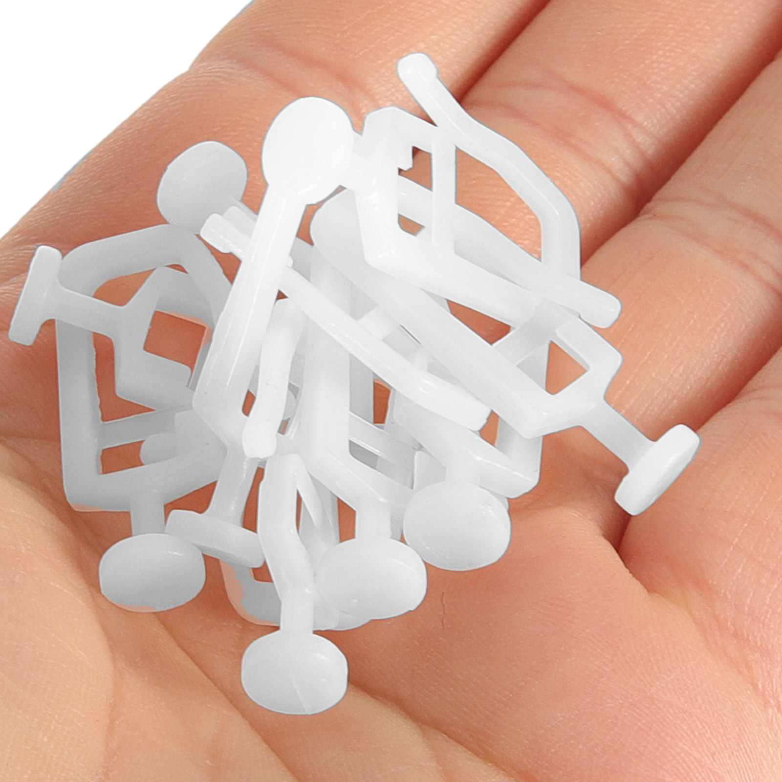 50 st gardinskena remskiva slitstark plasthjul smidigt glidande hemtillbehör rullbolldelar vertikala persienner beslag fönster