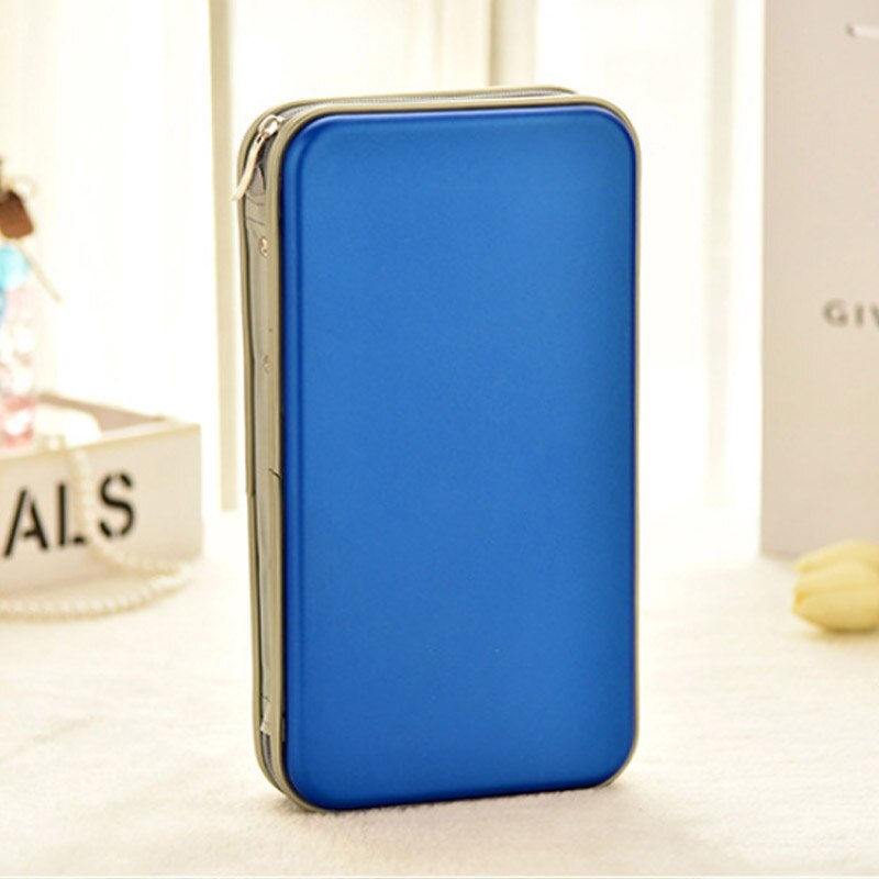 Portable Large Capacity Disc CD DVD VCD Wallet Storage Organizer Case with Zipper Hard EVA Bag Album Box