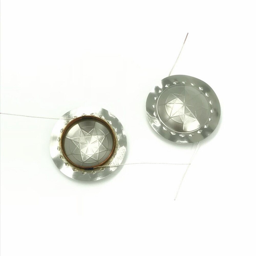 10 stücke 25,4mm importiert Metall Titan Film + Seide Seite Membran 25 Ader Hochtöner schwingspule Lautsprecher Reparatur Film 8 Ohm diy reparatur: 3