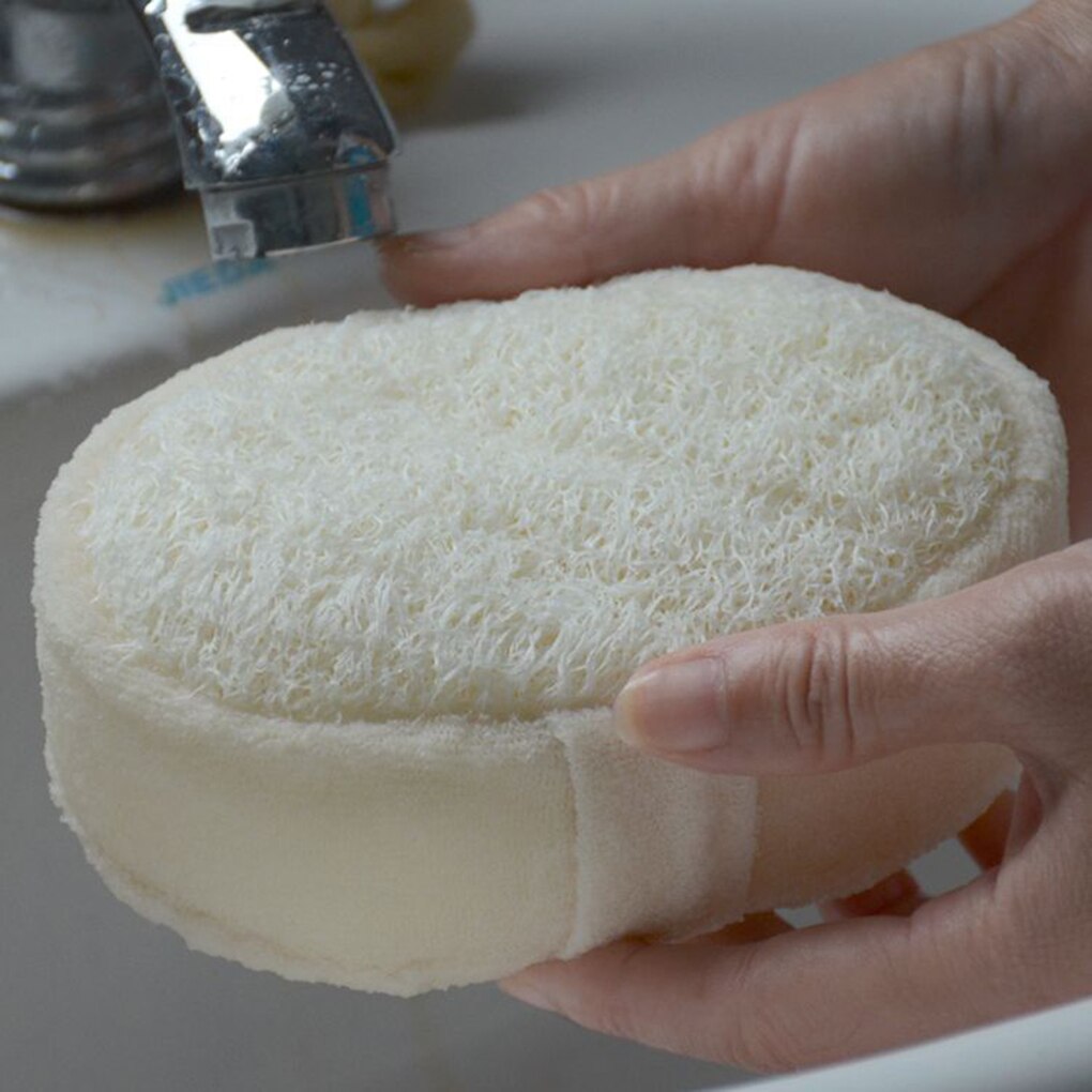 Natuurlijke Loofah Spons Bad Bal Douche Wrijven Voor Hele Lichaam Gezonde Massage Borstel Scrubber Peeling Bathing Hoofdmassage Pad