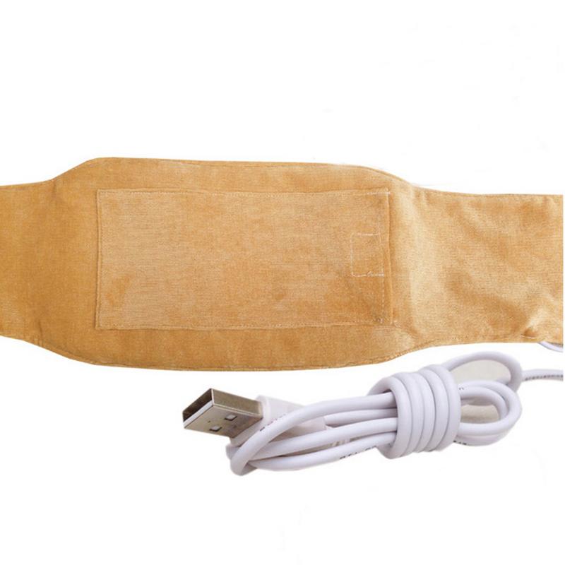 Unisex Far Infrared Heating USB Electric Heating Waist Brace Waist Support Belt