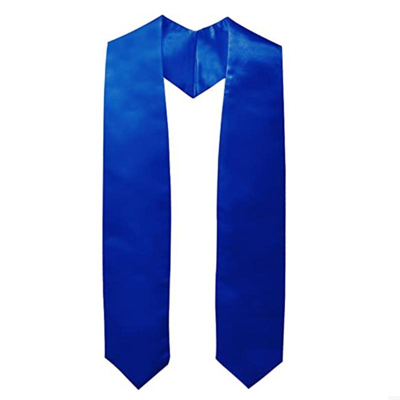 Estola para de graduación 39BD, estola de Honor, bufanda de Honor Unisex para adolescentes y estudiantes, bufanda de graduación que no se decolora para la universidad: royal blue