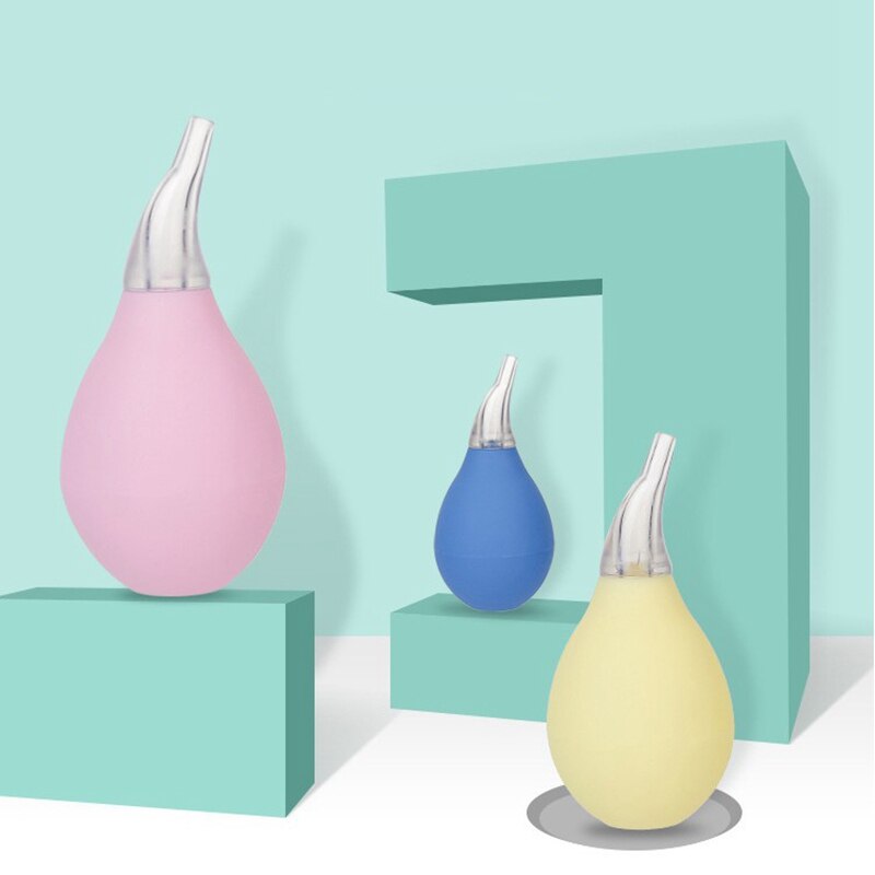 5pz bambino Appena nato Nasale Aspirazione Aspiratore Morbida Punta del Muco Vuoto Naso Che Coca Cola più pulito, corsa di colore