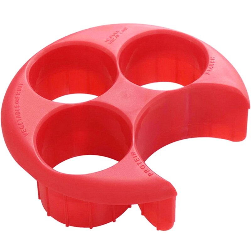 1PC Meal Measure Portion Control Cooking Tools Lose Weight Keep Fit Tool Kitchen Food Eco-Friendly Plate Dinnerware