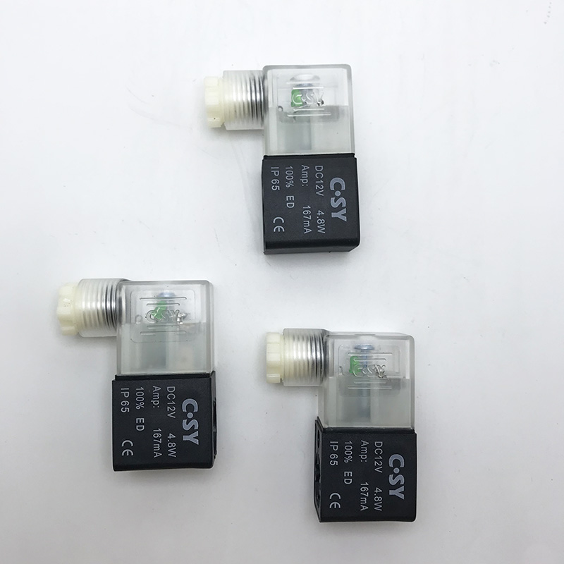 Electric Pneumatic Air Solenoid Valve Coil 220V 110V 24V 12V 36V Pneumatic Valve Controller Coil For 4V210 4V210-08 4v310-10