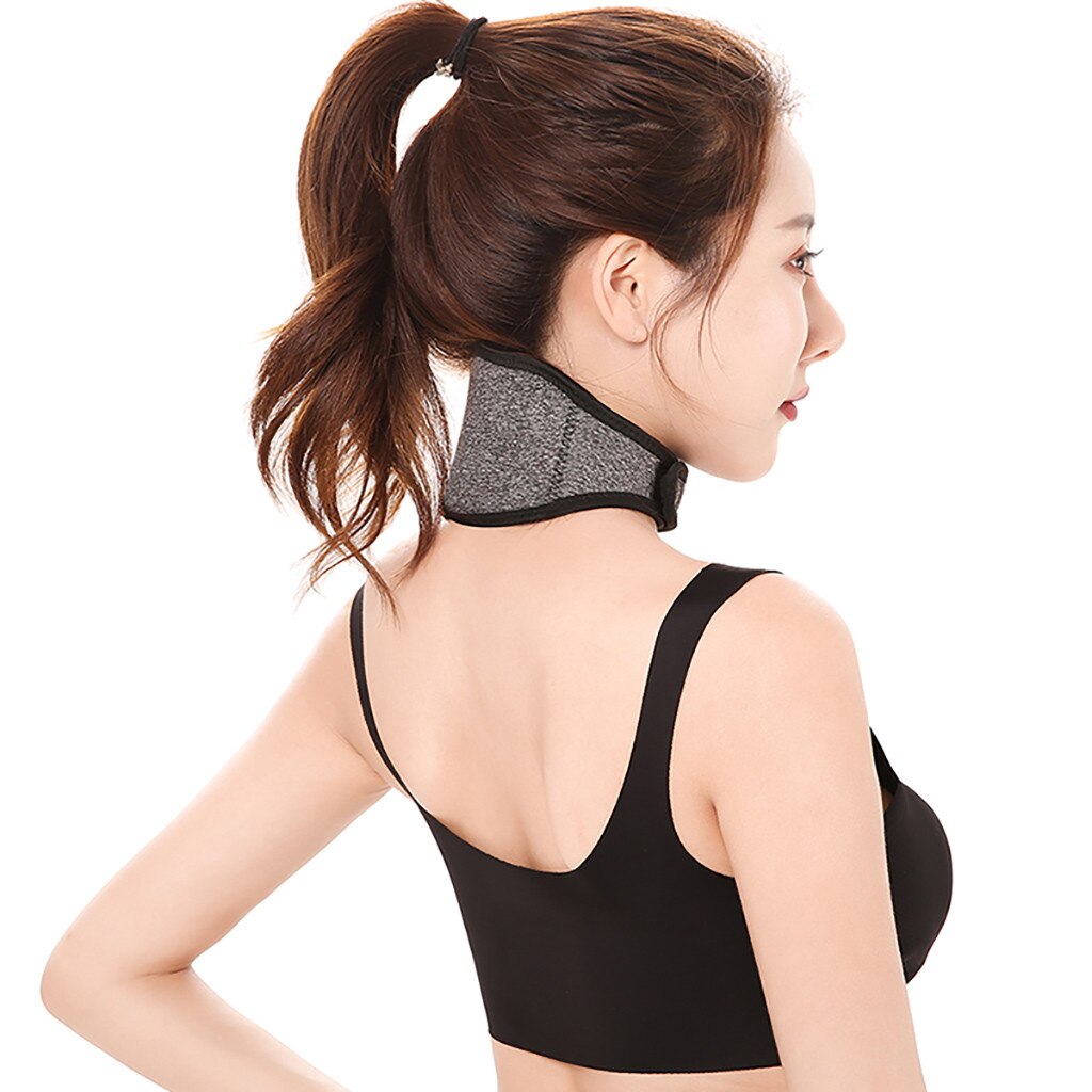 1 PC Neck Support Massager Self-heating Neck Massage Tourmaline Magnetic Infrared Heating Guard Heat Belt Body Massager