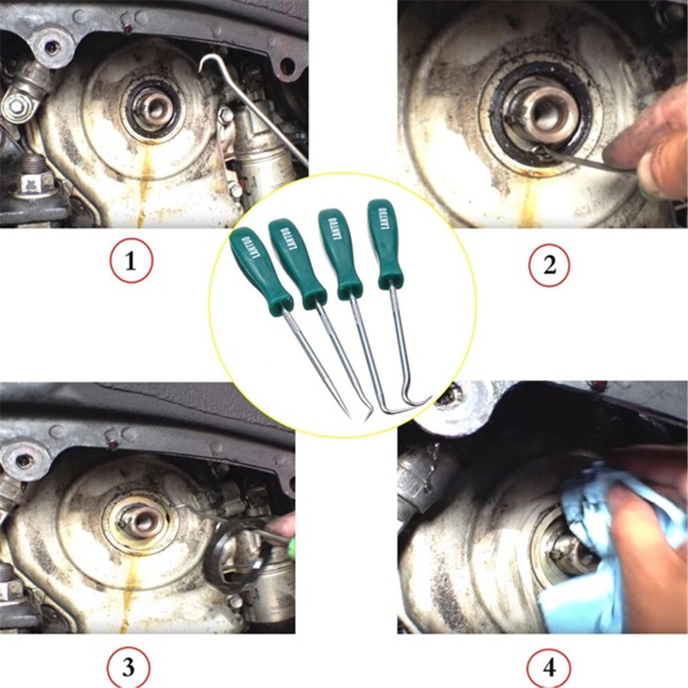 Auto Öl Dichtung Schraubendreher Entferner wählen Haken Werkzeuge für Chevy Colorado GMC Schlucht Chevrolet Cruze Captiva Lacetti Aveo Niva Trax