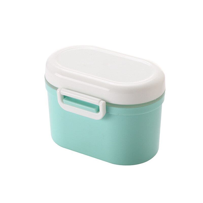 Boîte de stockage de lait en poudre pour bébé,distributeur de nourriture, conteneur, alimentation pour enfants, portable, PP,: green 1