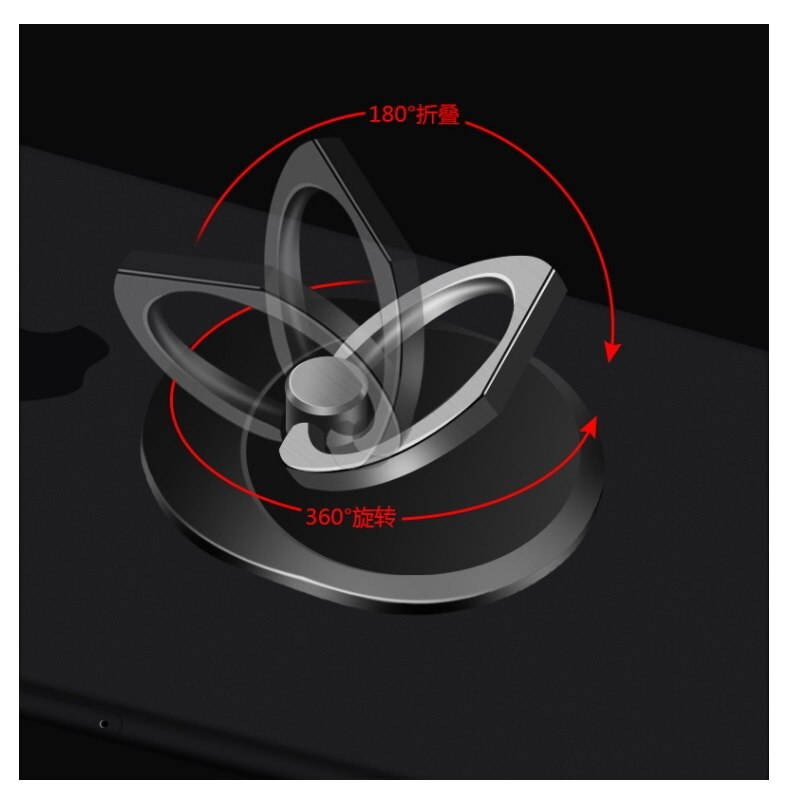Anneau de doigt Ellipse ovale universel Original support de poignée de téléphone pour support d'anneau de Smartphone