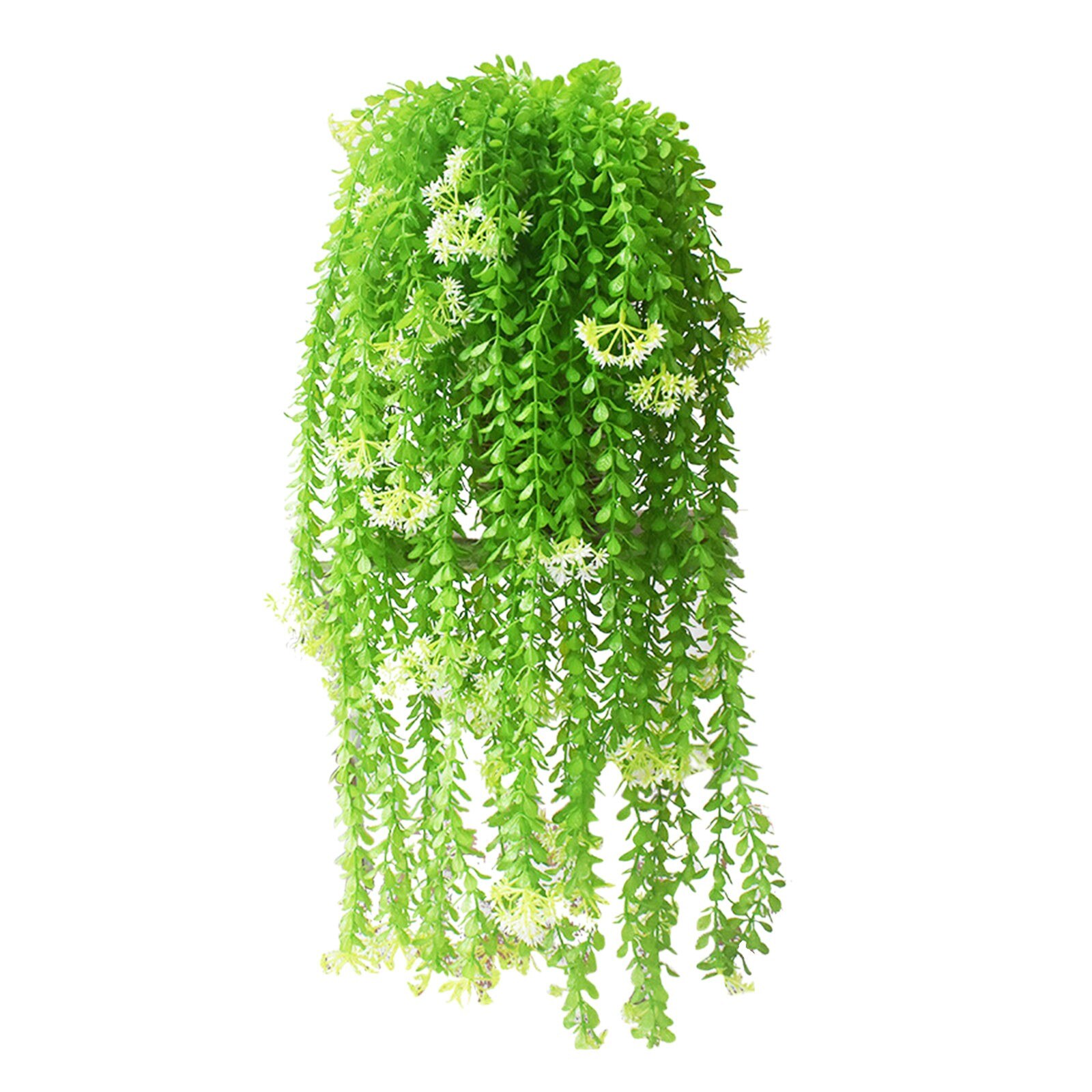 Green Artificial Hydrangea Wall Hanging Vine Long Artificial Plant Decoration Simulation Rattan Leaves Branches Green Plant