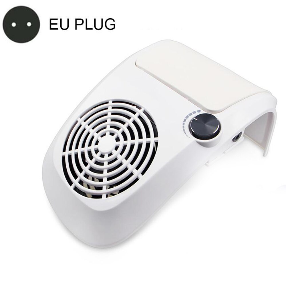 60W Krachtige Nail Stofafzuiging Collector Stofzuiger Professionele Manicure Machine Met Stofzak Nail Art Salon Apparatuur: 60W EU PLUG