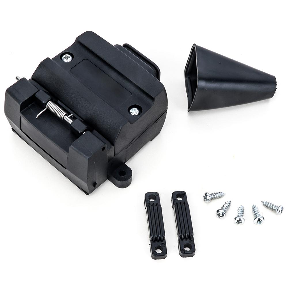 Tirol 12 Pin Australian Trailer Flat Socket Signal Light Display 12V Adapter Caravan Wiring Connector with PVC Cap T25489b