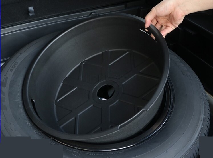 For Toyota RAV4 Trunk spare tire storage box change device box debris storage box decoration car Accessories