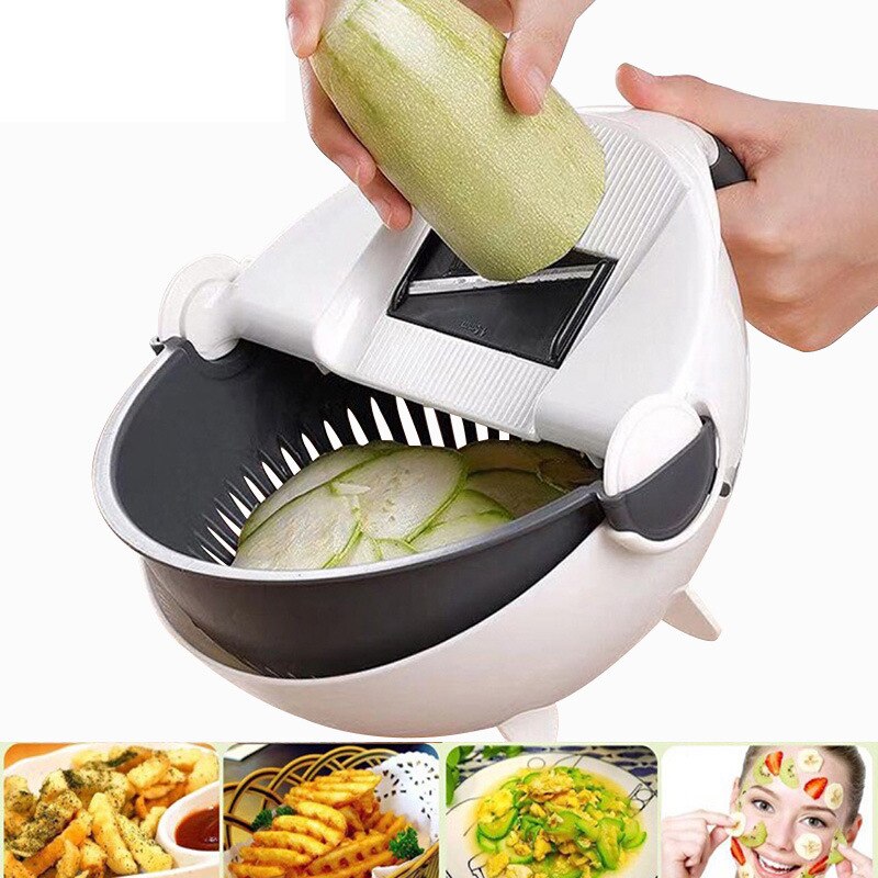 Multifunctionele Groentesnijder Huishoudelijke Aardappel Snijmachine Radijs Rasp Kitchen Tools Groentensnijder Keuken Gadget