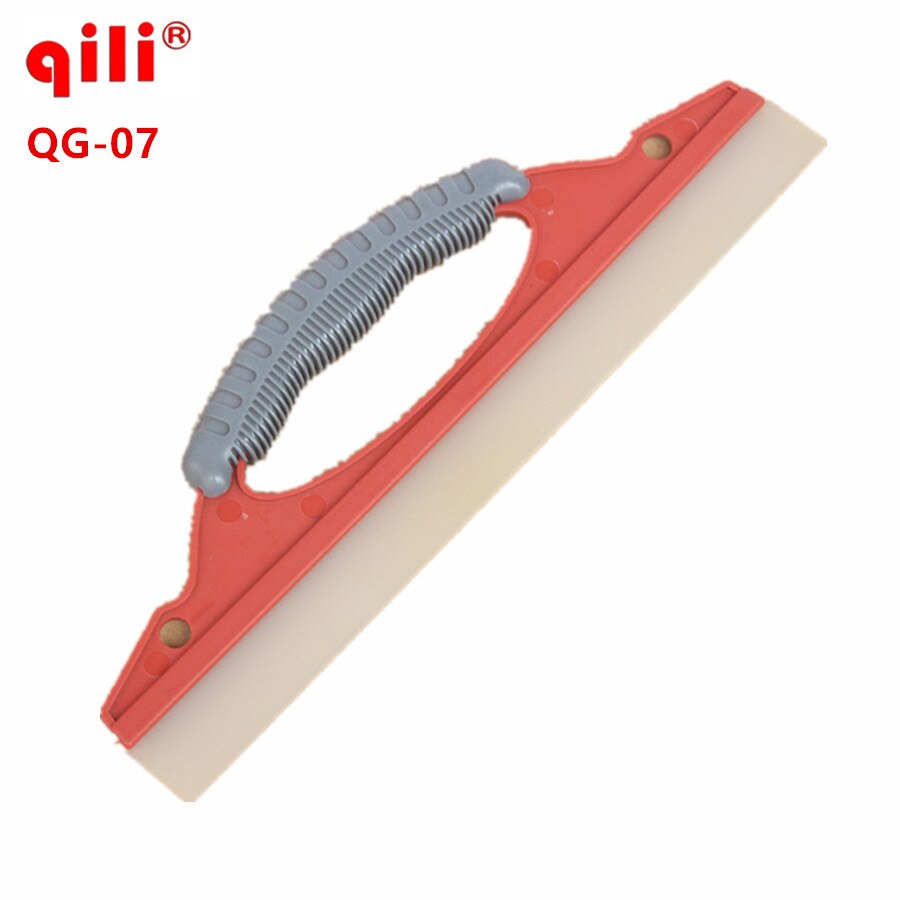 Qili QG-17 D Shape Water Scraper Flexible Wiper Plate Squeegee Car Vinyl Film Wrapping Scrape Tools
