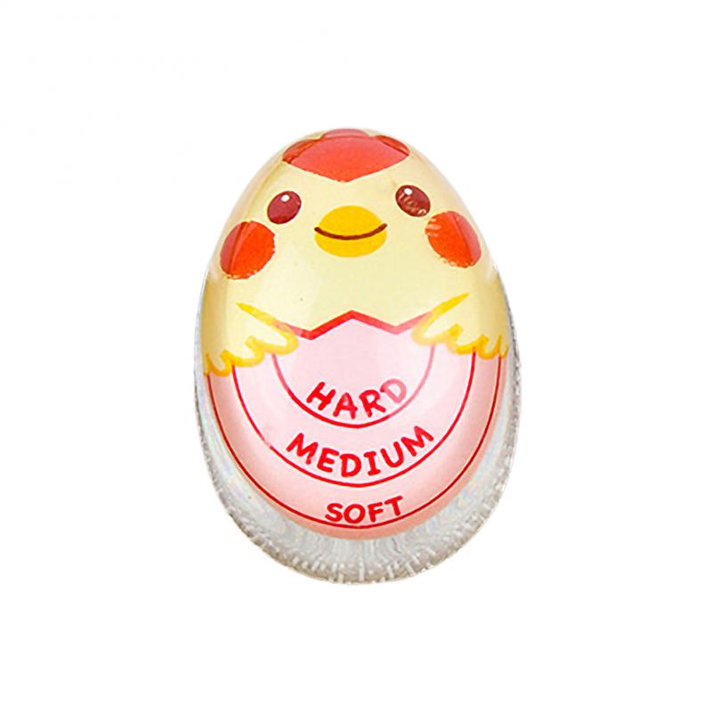 1 Stück Eier, gekochte Gadgets für Dekor, Utensilien, Küchentimer, Kochtimer, Bar, Kochen, lecker, weich, hartgekocht, Küchenzubehör: Black