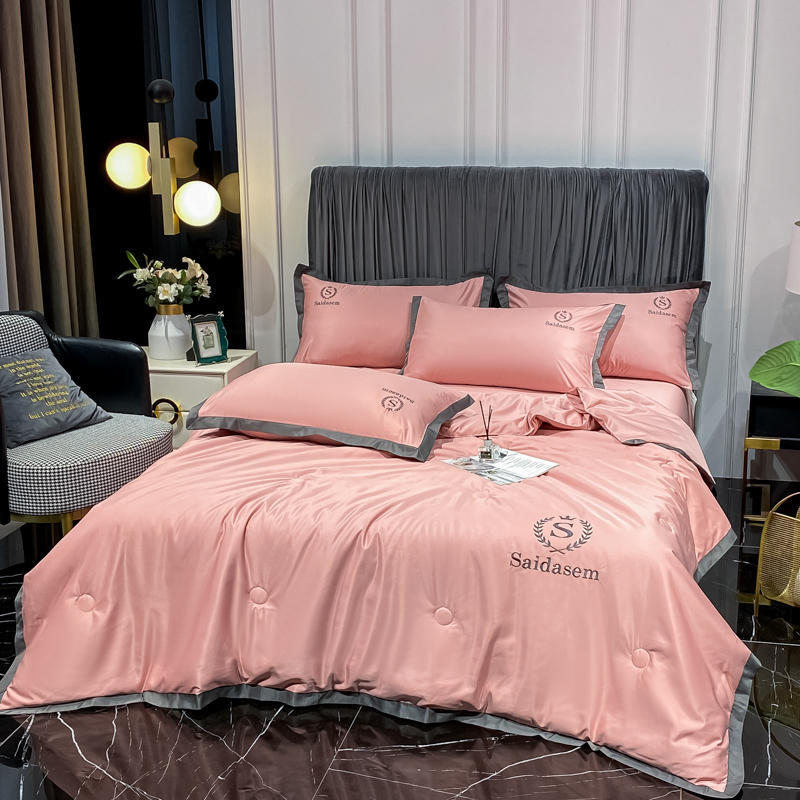 Sommer Klimaanlage Kühlen Decke freundlicher Luxus Decke Bettdecke Königin König Größe Bettwäsche Abdeckung: 200x230cm / dousha