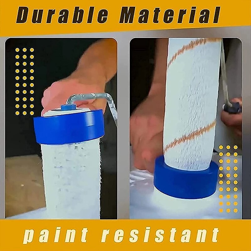1PC Upgraded Paint Roller Cleaner Super Easy Clean Tools Paint Roller Saver Spinner Brush Cleaner for Cleaning Sleeve