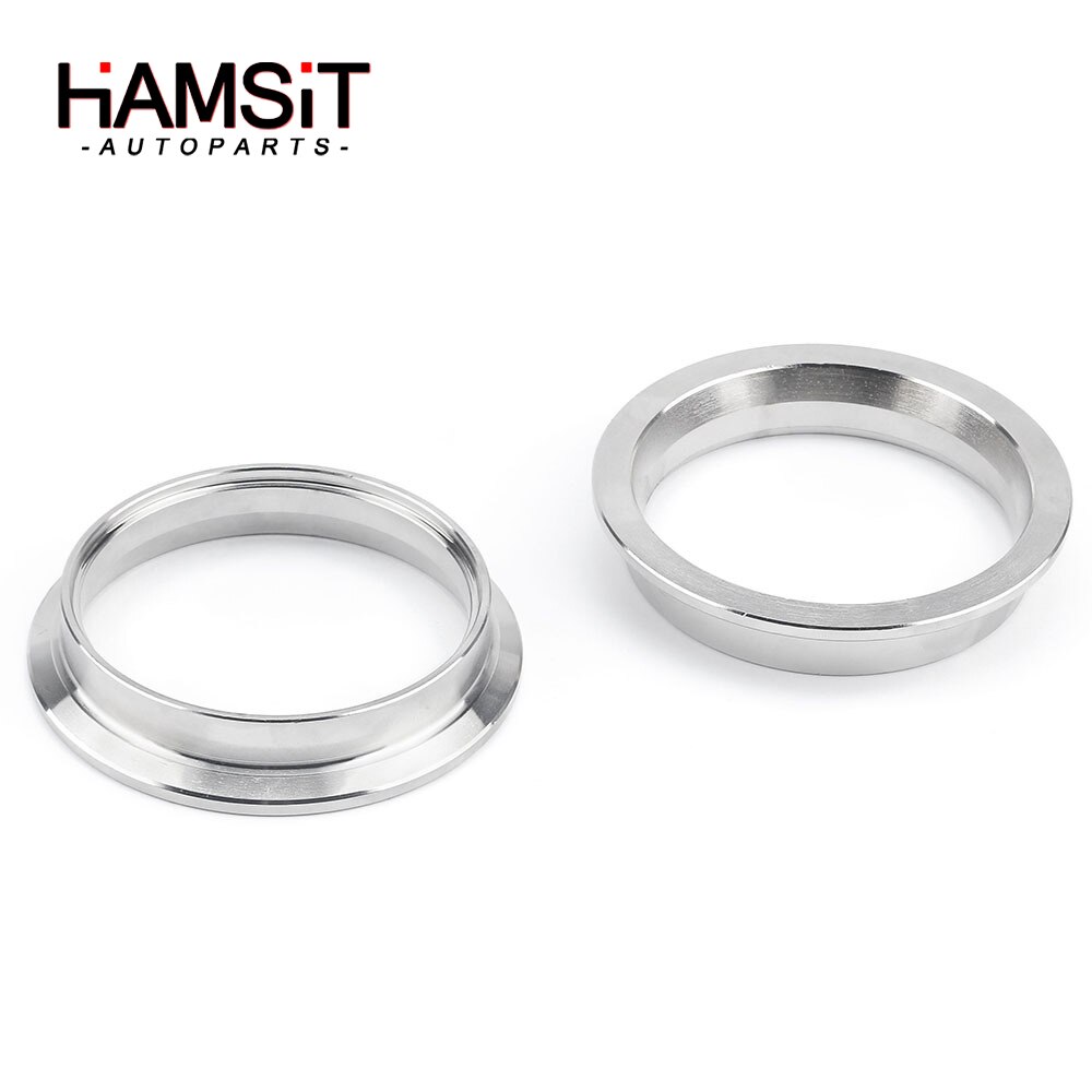 Hamsit Auto car stainless steel hose clamp #304 flange clamp V-shaped pipe clamp special for automobile exhaust dropshopping