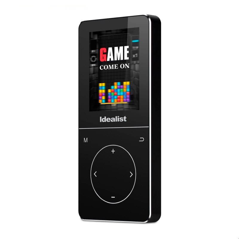 Idealist Sport-reproductor de MP4 Hifi, Metal, sin pérdidas, compatible con grabación TF, FM, E-Book, con brazalete, auricular