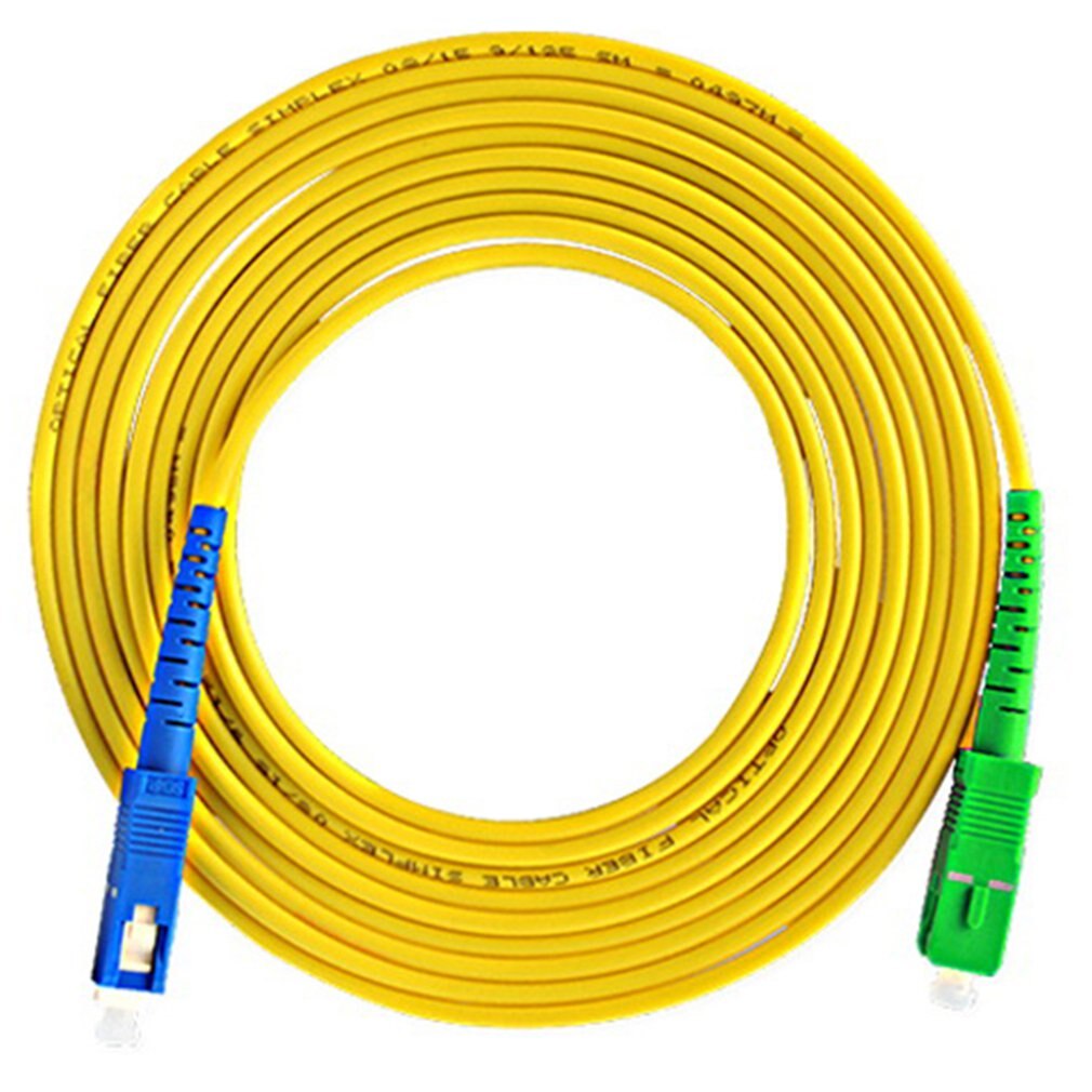 Sc / upc-sc / apc-sm -3.0mm fiber jumper single mode single core apc kontakt optisk kabel patch ledning fiber jumper