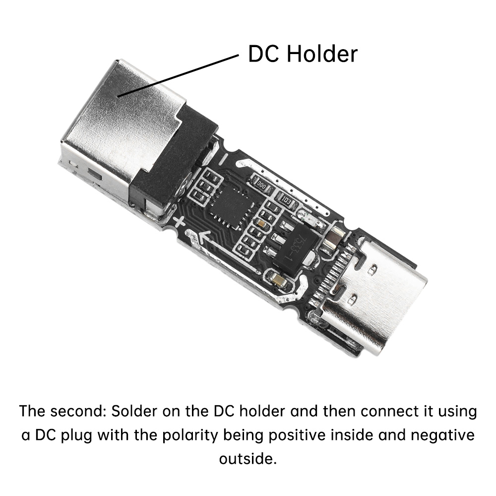TYPE-C USB to DC PD Decoy Fast Charging Voltage Triggers PD3.1 140W 5A 28V 20V 15V 12V 9V 5V DC PD3.0 Power AFC FCP Fast charge