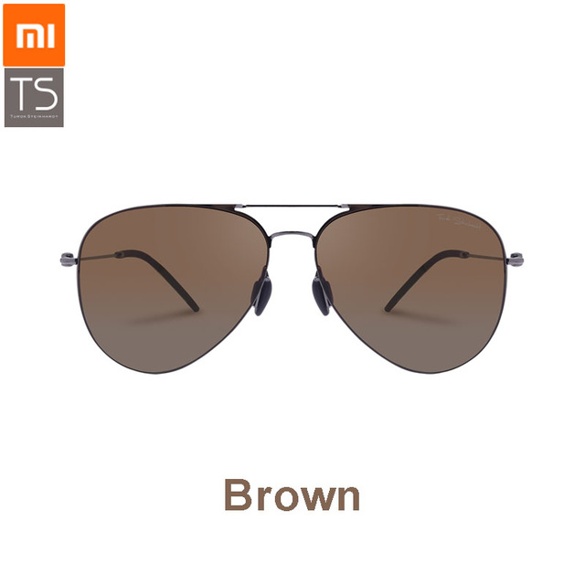 Xiaomi Mijia-gafas de sol polarizadas de nailon, lentes de sol polarizadas a prueba de rayos UV de acero inoxidable, a la