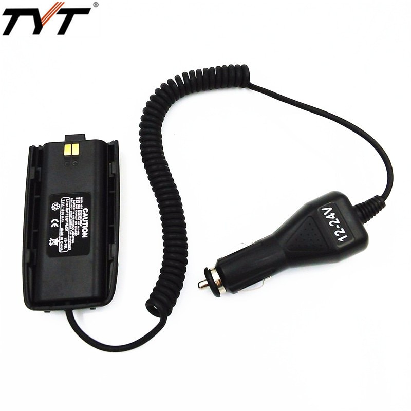 TYT chargeur de voiture éliminateur de batterie pour TYT talkie-walkie 10W haute puissance TH-UV8000D TH-UV8000E Radio bidirectionnelle