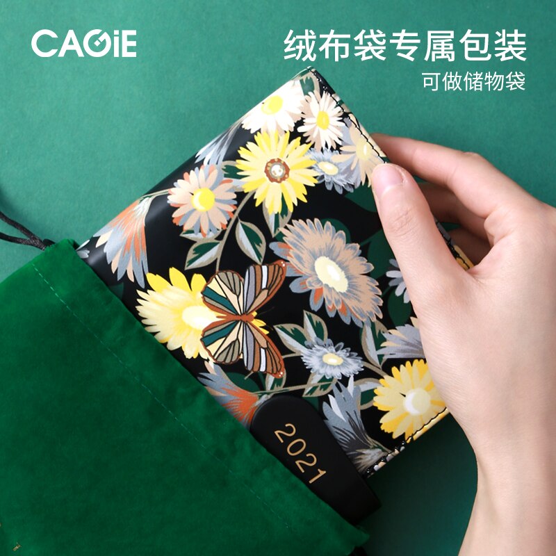 Trend Calendar Daily Plan Book Clock-in Diary College Students' Time Management Stationery Buckle Notebook B6