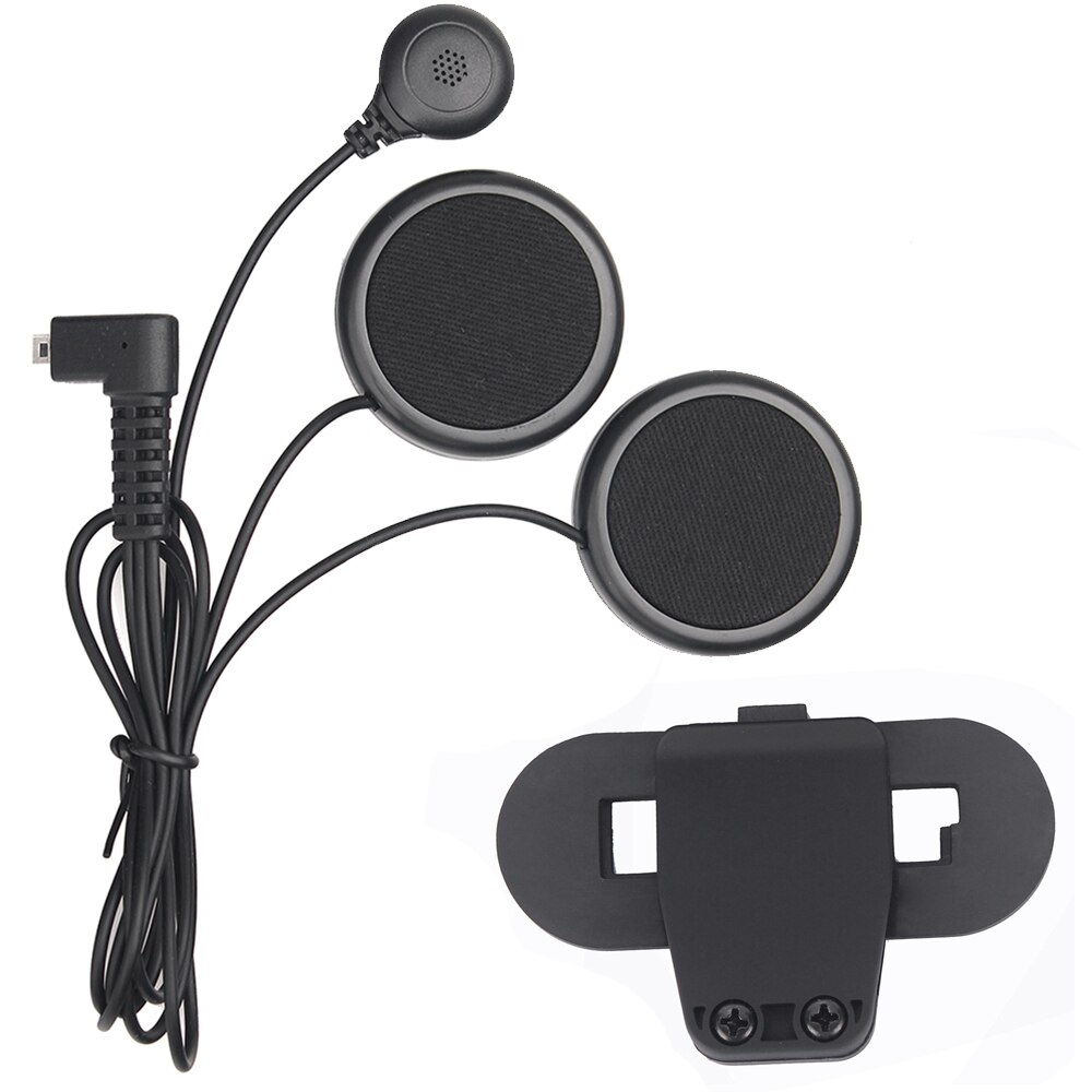 Motorhelm Intercom Accessoires, Zachte Koptelefoon & Microfoon En Clip Pak Voor T-COMVB,TCOM-SC Helm Bluetooth Intercom