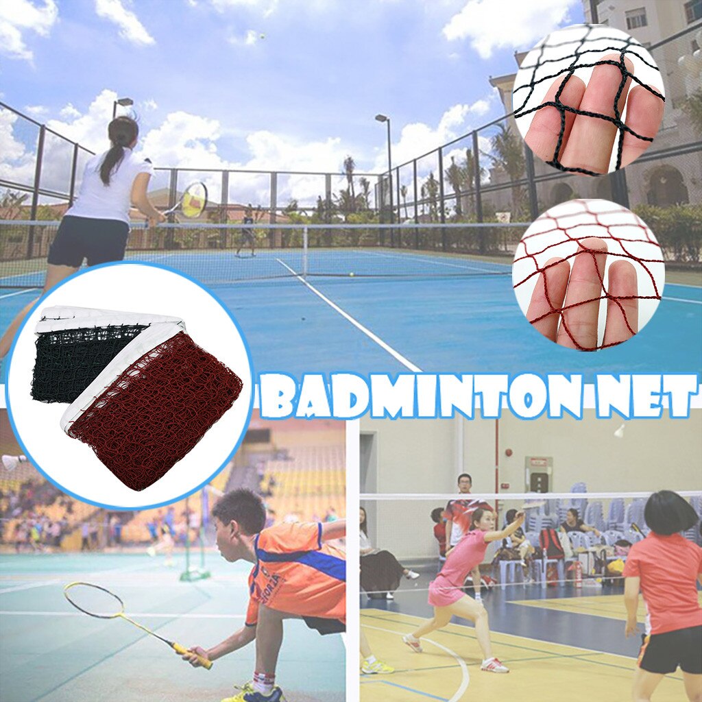 Mesh Badminton Training Net Sports Net for Volleyball Badminton Court Beach Exercise Sport Training Standard Badminton Training