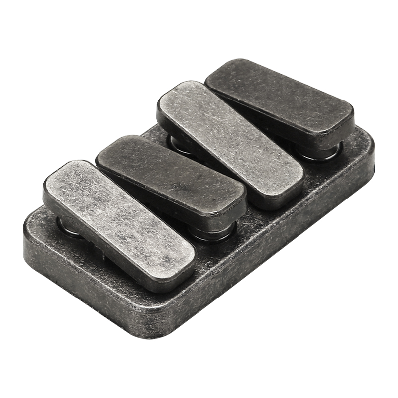Deslizador magnético de Metal para adultos, Mini juguetes sensoriales con yema del dedo, giroscopio, onda de sonido, descompresión EDC, juguetes de escritorio de oficina: Verde oliva