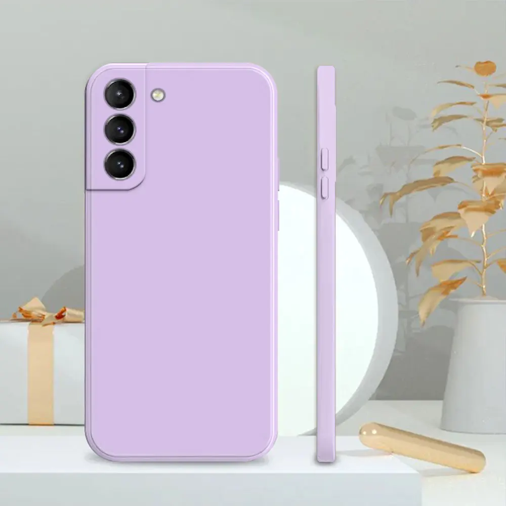 per Samsung S21 FE custodia antiurto per Samsung galassia S21 più custodia per telefono coperchio posteriore morbida in silicone per Samsung S21 ultra Fundas: Della tela di canapa / marrone