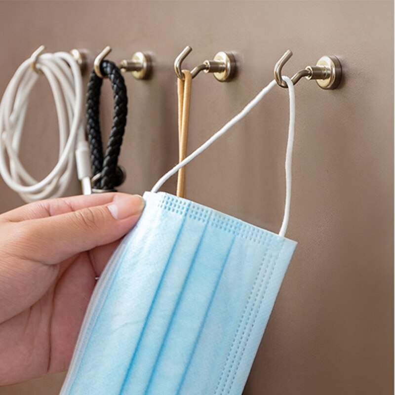 Strong Magnet Hook Sucker Hook Rotatable Sheep Eye Magnet Hook Closed Magnet Hook Neodymium Magnet Hook Salvage Searcher Magnet