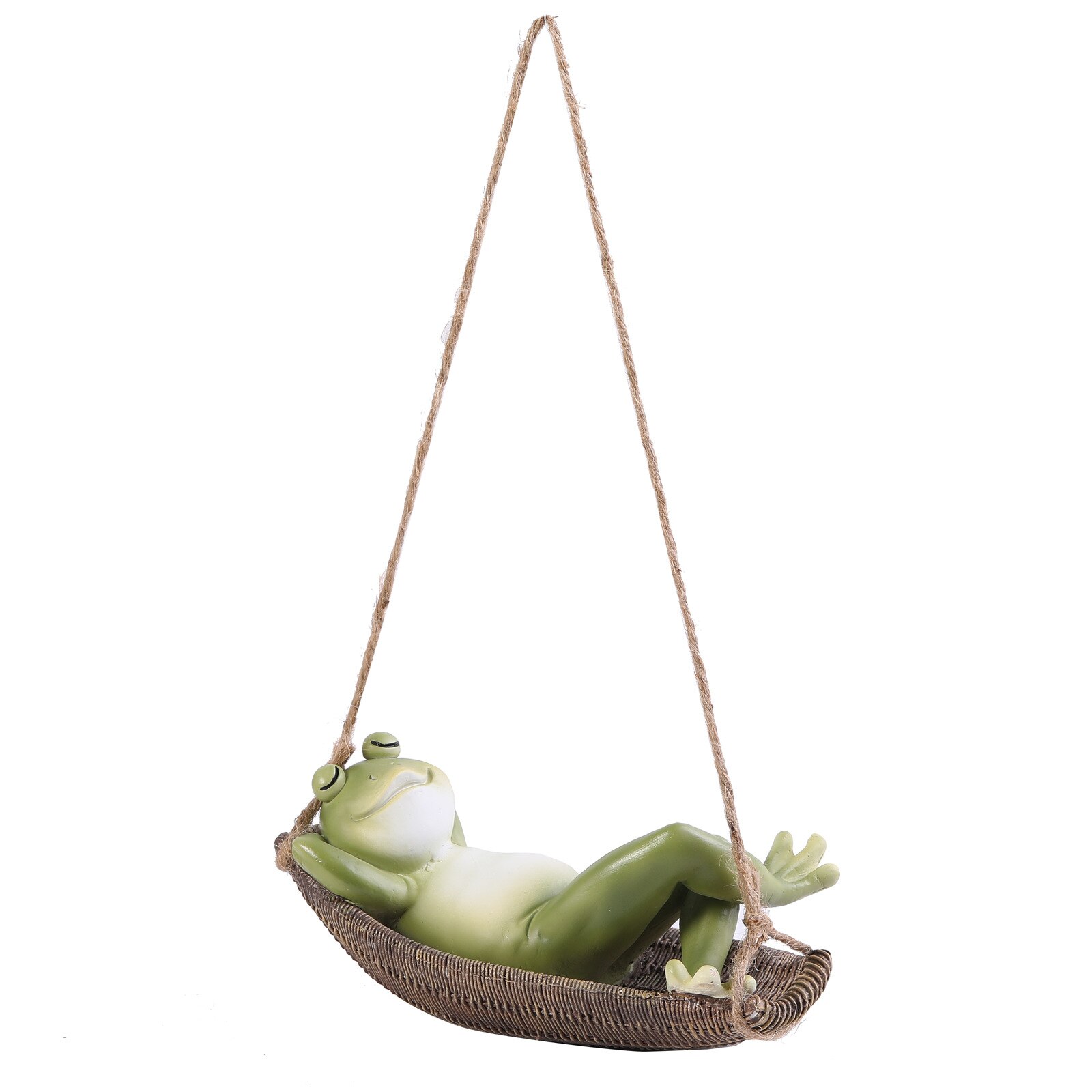 Grenouilles Suspendues Lot De 3 - Statues Résine Mignonnes Pour Jardin, Pot De Fleurs Et Décoration Extérieure