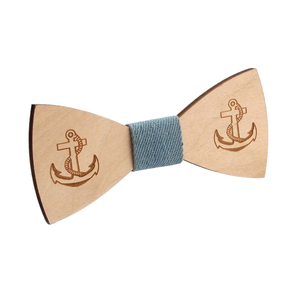 Pajarita de madera Vintage para hombre, corbatas de madera Retro talladas con agujeros, correa ajustable, pajarita de madera, Corbatas