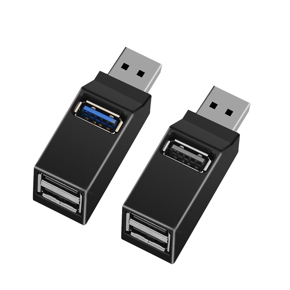 Kebidu Mini 3 Porte USB 3.0 Hub Splitter Ad Alta Velocità di Trasferimento Dati Splitter Box Adapter Per PC Del Computer Portatile MacBook