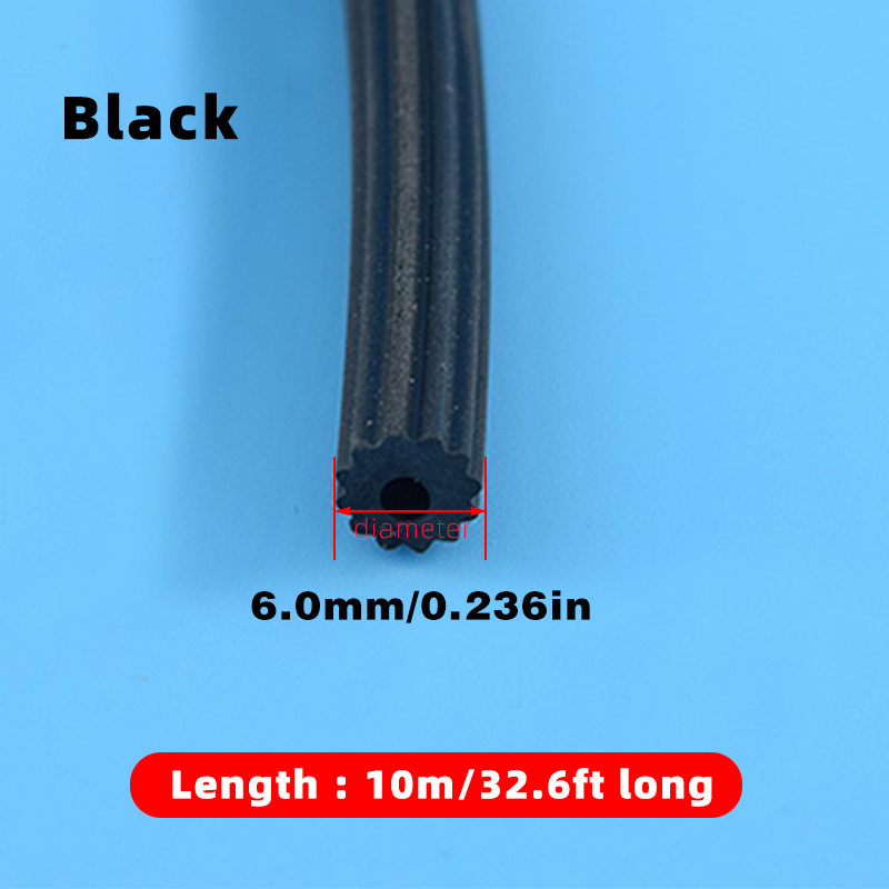 10m long screen strip, suitable for aluminum alloy and plastic steel screen embedded leather strip, with installation tools: dark blue