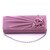 Wallike 2017 Moda Satin Evening Partido Prom Casamento Saco Da Bolsa Da Carteira das Mulheres Bolsa Da Senhora Forma Dura Rosas Cor Sólida embreagem: purple